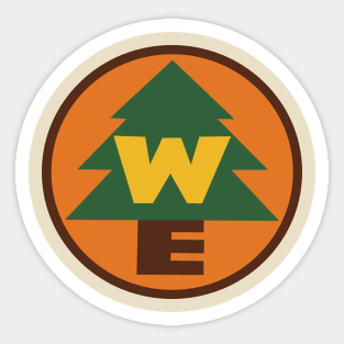 The Wilderness Must Be Explored Sticker
